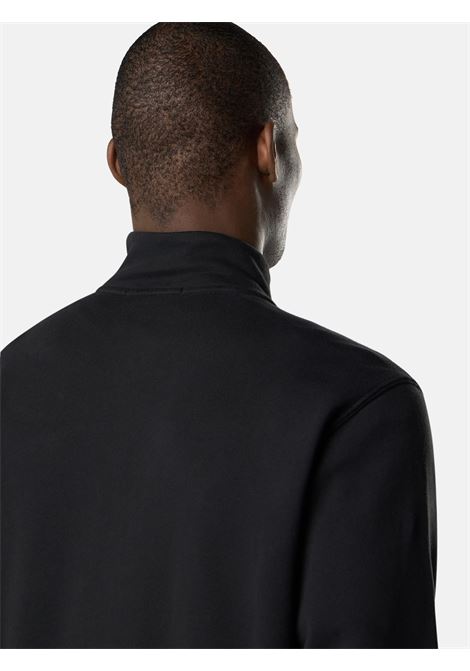 felpa 6100018 uomo nera STONE ISLAND | L1S15 6100018 S0410V0029